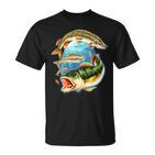 Guter Fang 3 Fisch T-Shirt