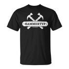 Hammer Type Diy Craftsman Party Hammer  T-Shirt