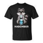 Haschbär Kiffender Waschbär Mit Joint Und Bong For A Boiffer T-Shirt