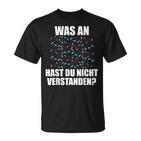 Was Hast Du Nichterstanden Dancing Dancer Dance Steps T-Shirt