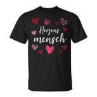 Herzensmensch Partneralentine's Day Friendship T-Shirt