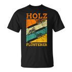 Holzflüsterer Retro Lumberjack intage Slogan T-Shirt