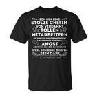 Ich Bin Eine Stolze Chefinonerdammt Tollen Mitarbeitern T-Shirt