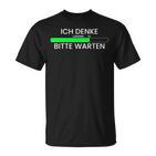 Ich Denke Informatiker It Nerd Itler Programmer T-Shirt