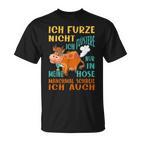 Ich Furze Nicht Ich Whisperer Nur Pupsende Cow T-Shirt