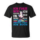 Ich Furze Nicht Ich Wistere Farten Unicorn Pupsen T-Shirt