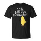 Ich Hasse Menschen Für Muffel T-Shirt