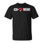 Ich Mag Nicht Mehr Ich Magnet Mehr T-Shirt