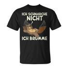 Ich Schnarche Nicht Ich Brumme Sleep Pyjamas Sleep T-Shirt