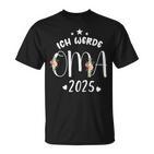 Ich Werde Oma 2025 Ich Werde Die Beste Oma Der Welt 2025 T-Shirt