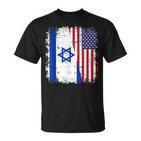 Israel Usa Flag T-Shirt