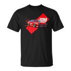 Jdm Drift Car Retro Japan Nippon Tuning T-Shirt