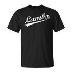 Lambo Distressed Hip Hop Rap Slang T-Shirt