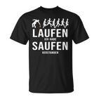 Laufen Ich Habe Saufenersten Party Suff Alcohol T-Shirt