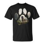 Leonberger Bergpfote With Dog Mum And Dad  T-Shirt