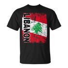 Libanon Flag Women's Children's  Libanon T-Shirt