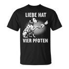 Liebe Hatier Pfoten Dalmatian Dalmatian Owner Dalmatian T-Shirt