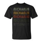 Love Michaelis Grunge Imintage-Stil Schwarz Michaelis T-Shirt