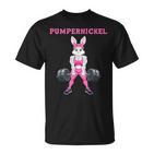 Lustiges Pumpernickel Damen Fitness Workout  T-Shirt