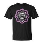 Mandala Spirituelles Yoga Lotus Blume Yogi Lotusblume T-Shirt