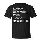 Meine Stadt Geburtort & Heimatliebe Hattingen T-Shirt