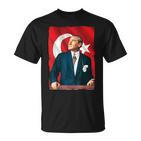 Mustafa Kemal Atatürk And Flag T-Shirt