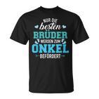 Nur Die Beste Brüder Werden Zum Unkel Befördert T-Shirt