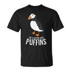 Nur Ein Mädchen Das Puffin Liebt Puffin Parrot T-Shirt