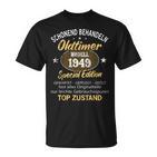 Oldtimer Baujahr 1949 Geborenintage 1949 Birthday T-Shirt