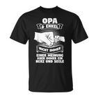 Opa & Enkel Immer Ein Herz Und Seele Opa Angel S T-Shirt