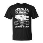 Papa & 2 Töchter Chaosteam Papa 2 Töchter T-Shirt