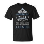 Physikum Medizinstudent Geschafft Bestanden Physikum 2024 T-Shirt