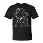 Playful Cute Labrador Dog In Photorealistic Style T-Shirt