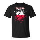 Polen Fußball Polska Fan-Trikot Mit Polnischer Flag T-Shirt