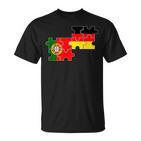 Portugal Germany Flag German Portuguese T-Shirt