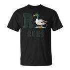 R Ente 2024 Rente 2024 Duck Retirement T-Shirt