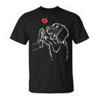 Rauhaard Dachshund Teckel Dachshund T-Shirt