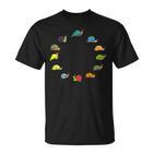 Schnecken Haustier Mit Schneckenhaus T-Shirt