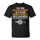 Schrauber Car Mechanic Mechatronics  T-Shirt