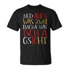 Schwaben Dialect Saying Schwabenland Swabian T-Shirt