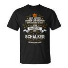 Seine Majestät Der Schalker Betritt Den Raum Beruf Hobby T-Shirt