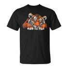 Sleeping Tiger I Tiger Children's T-Shirt