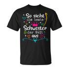 So Sieht Die Beste Große Kleine Middle Schwester Der Welt T-Shirt