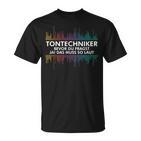 With Sound Technicians Bevor Du Fragst Ja Das Muss So Laut Tontechnik T-Shirt