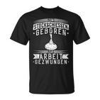 Stockfeuer Geboren Work Gezzwungen Icestock Sport T-Shirt