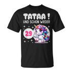 Tataa Und Schon Wieder 29 Einhorn Middle Finger T-Shirt