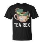 Tea Rex T-Rex Dinosaur Tyrannosaurus T-Shirt