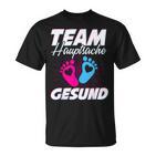 Team Hauptsache Gesund Gender Reveal T-Shirt