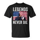 Trump Legends Never Die Trump Assassination Red T-Shirt