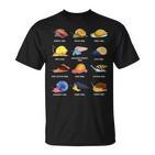 Various Cartoon Snails T-Shirt